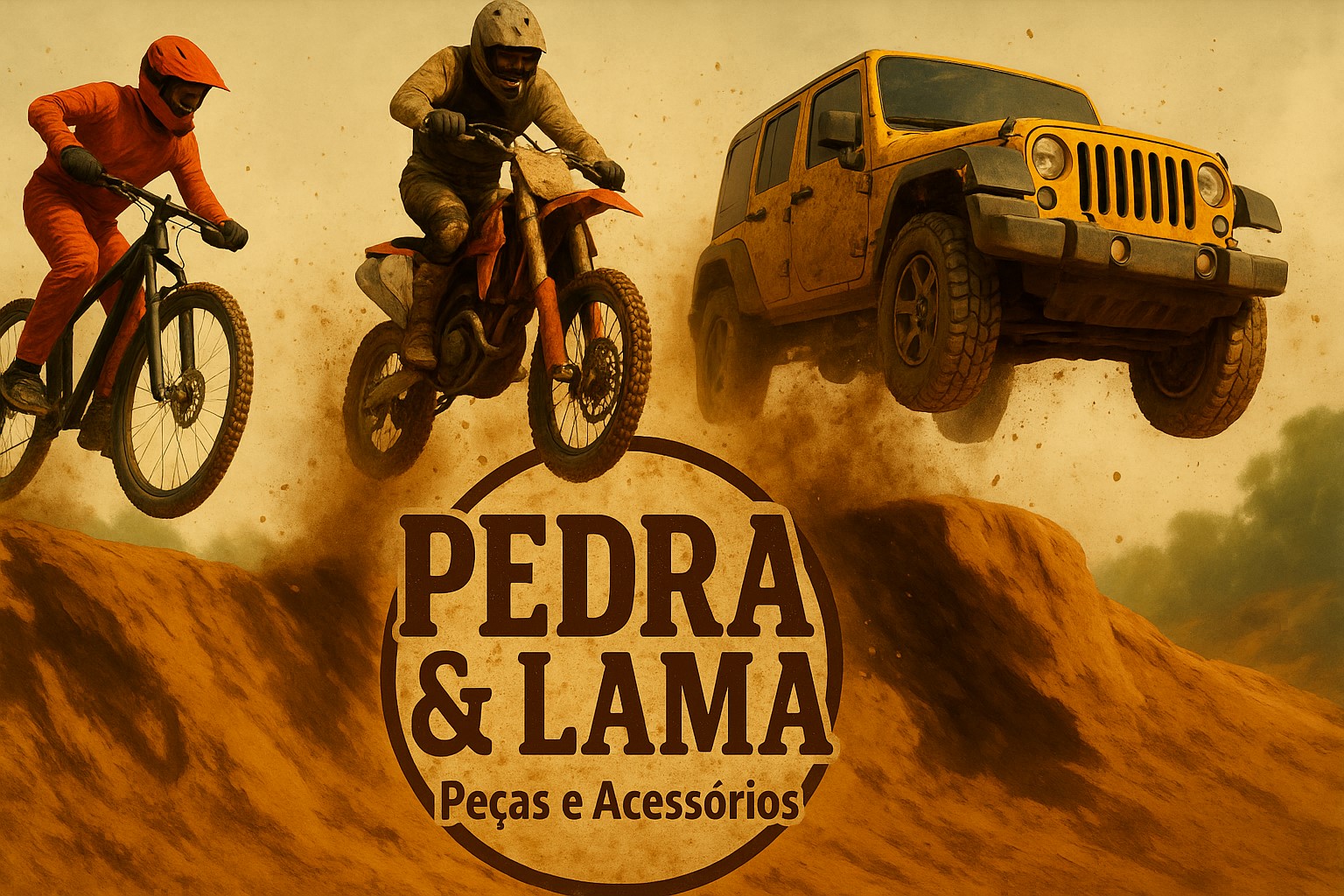 Pedra e Lama, peças e aventura off-road